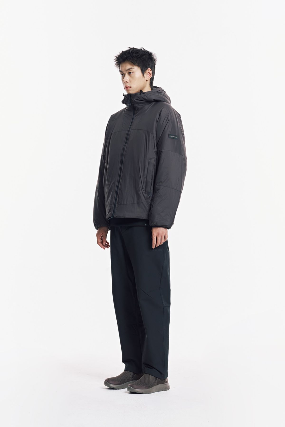 스케쳐스(SKECHERS) 남성 경량 패딩 자켓_SL3MJCFW011