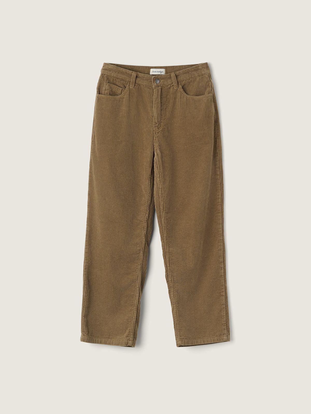 시엔느(SIENNE) Toka Corduroy Pants (Khaki)