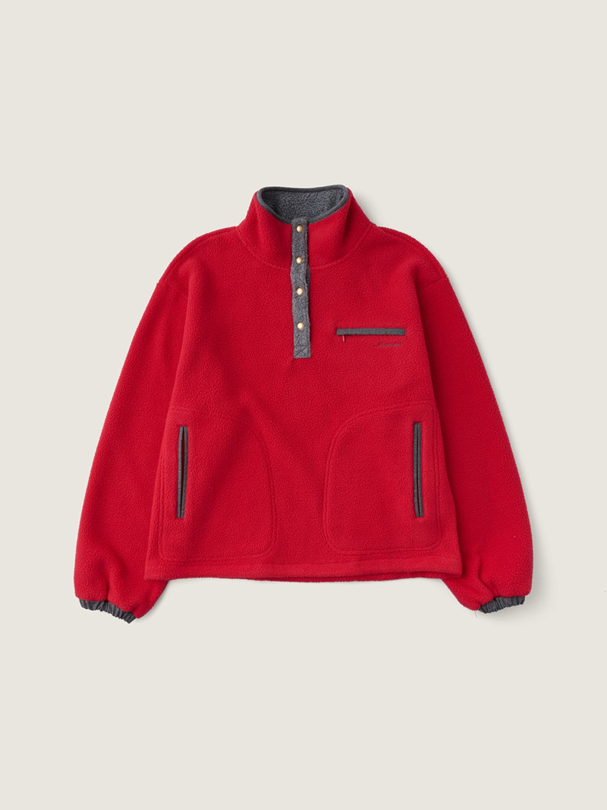 시엔느(SIENNE) Montana Fleece Anorak (Red)