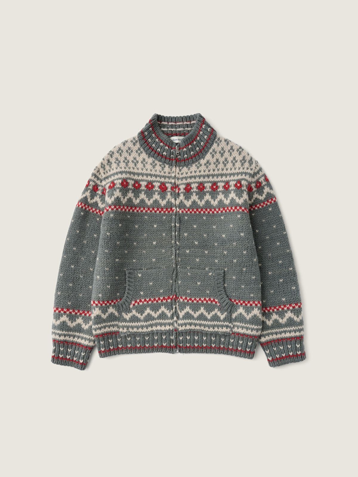 시엔느(SIENNE) Foret Wool Cardigan (Gray)