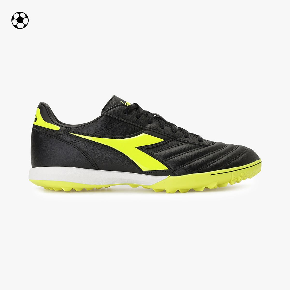 디아도라(diadora) 브라질 아이콘 레플리카 BLACK