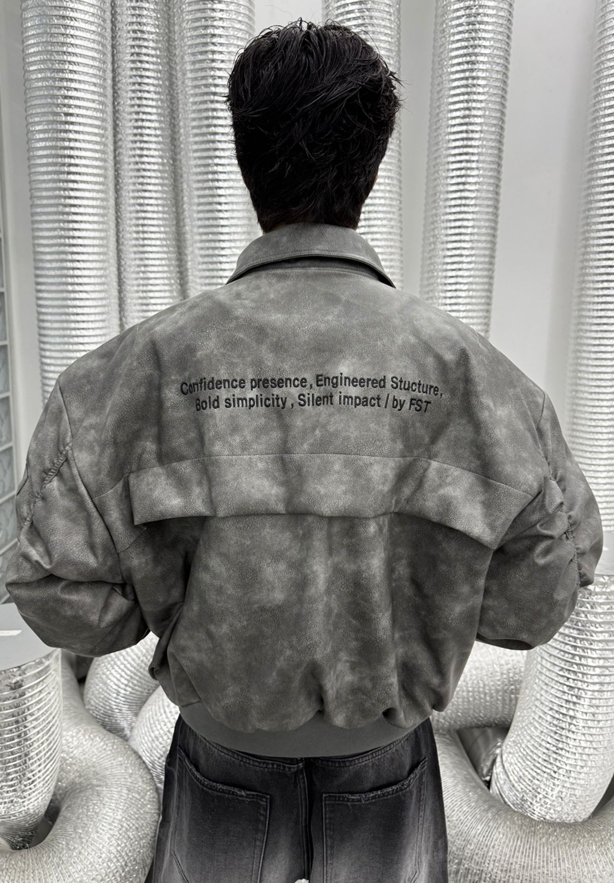 포스센스티브(FORCESENSITIVE) FS LEATHER MA-1
