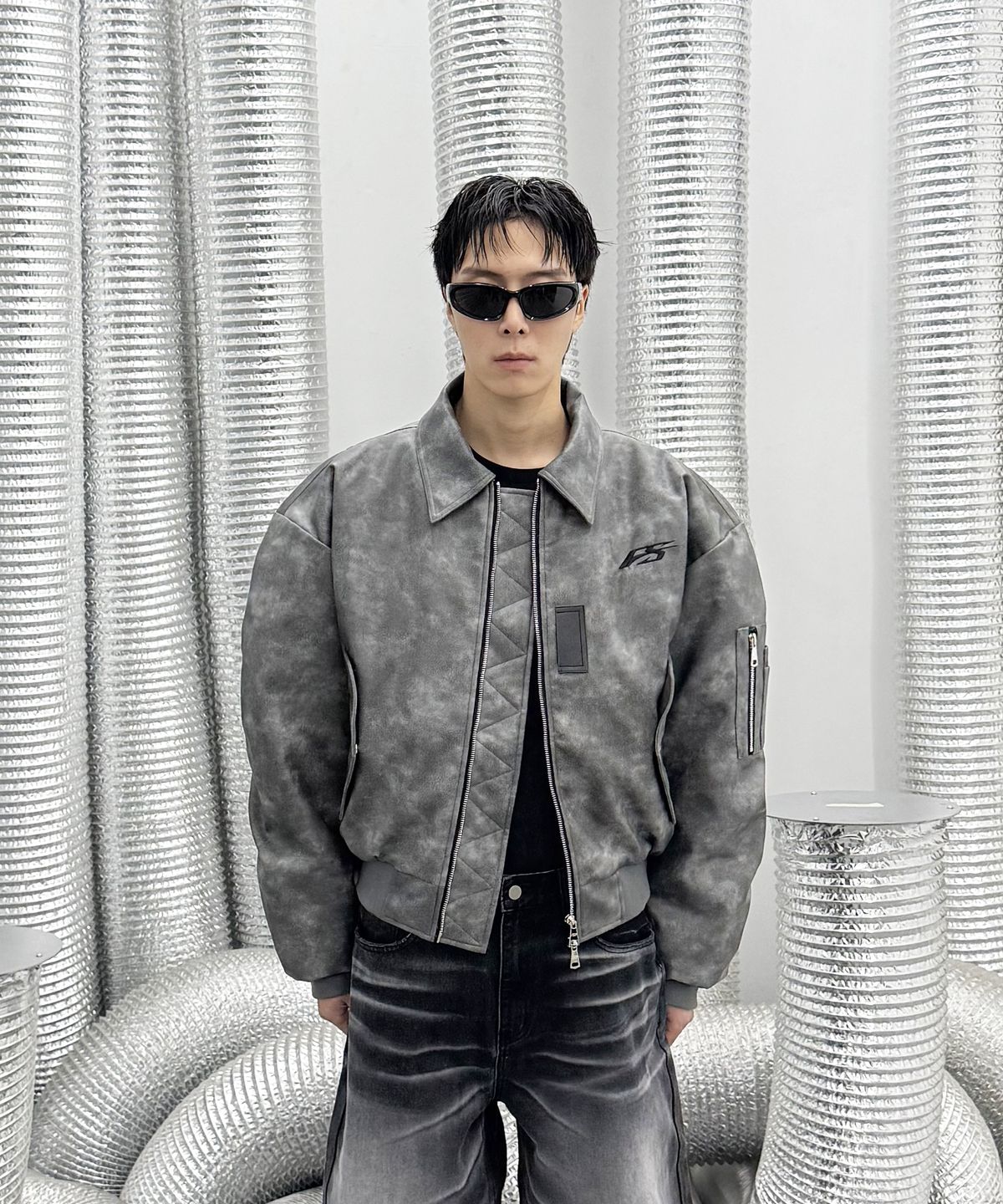 포스센스티브(FORCESENSITIVE) FS LEATHER MA-1