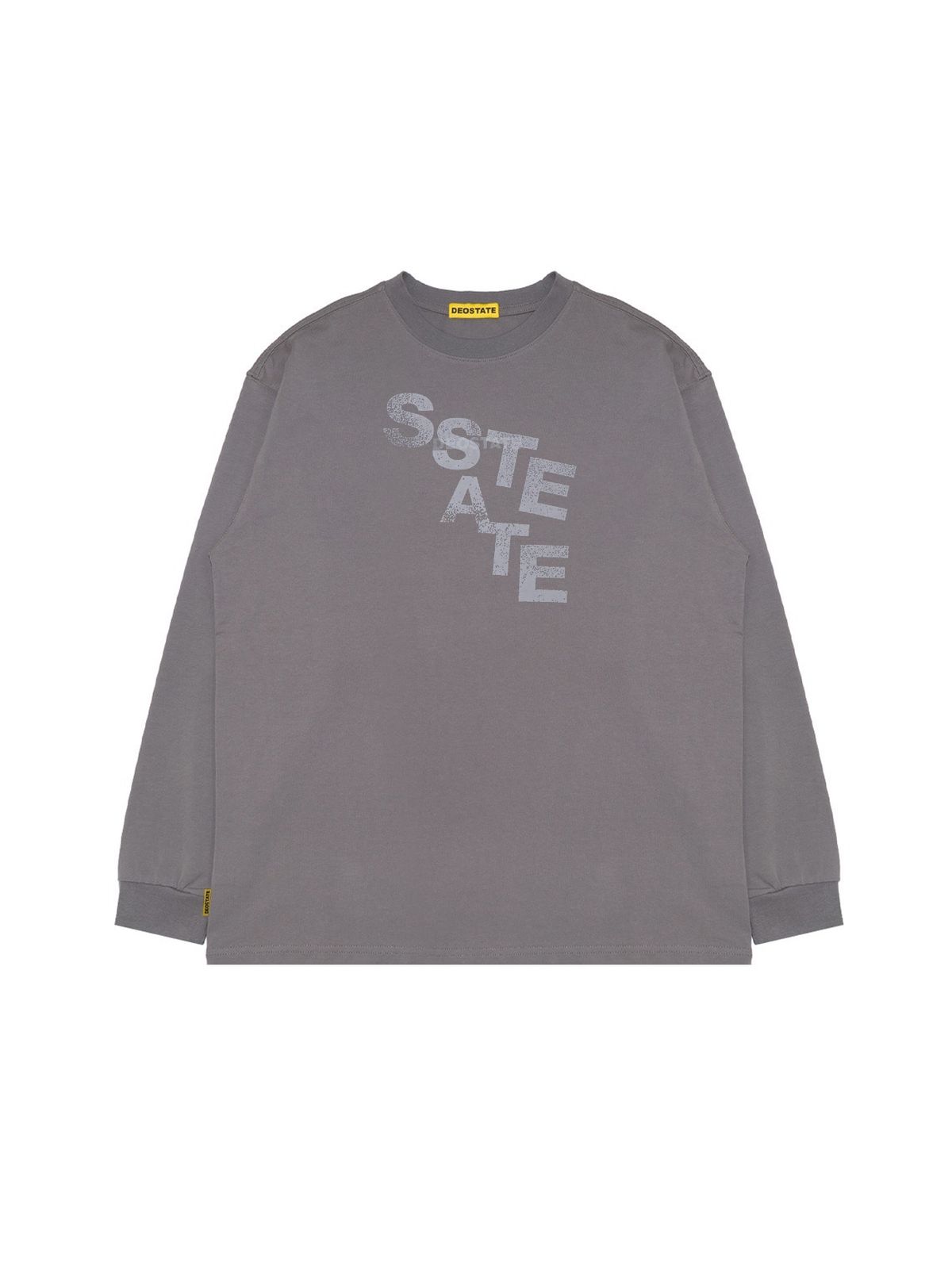 데오스테이트(DEOSTATE) 더티 블록 롱슬리브