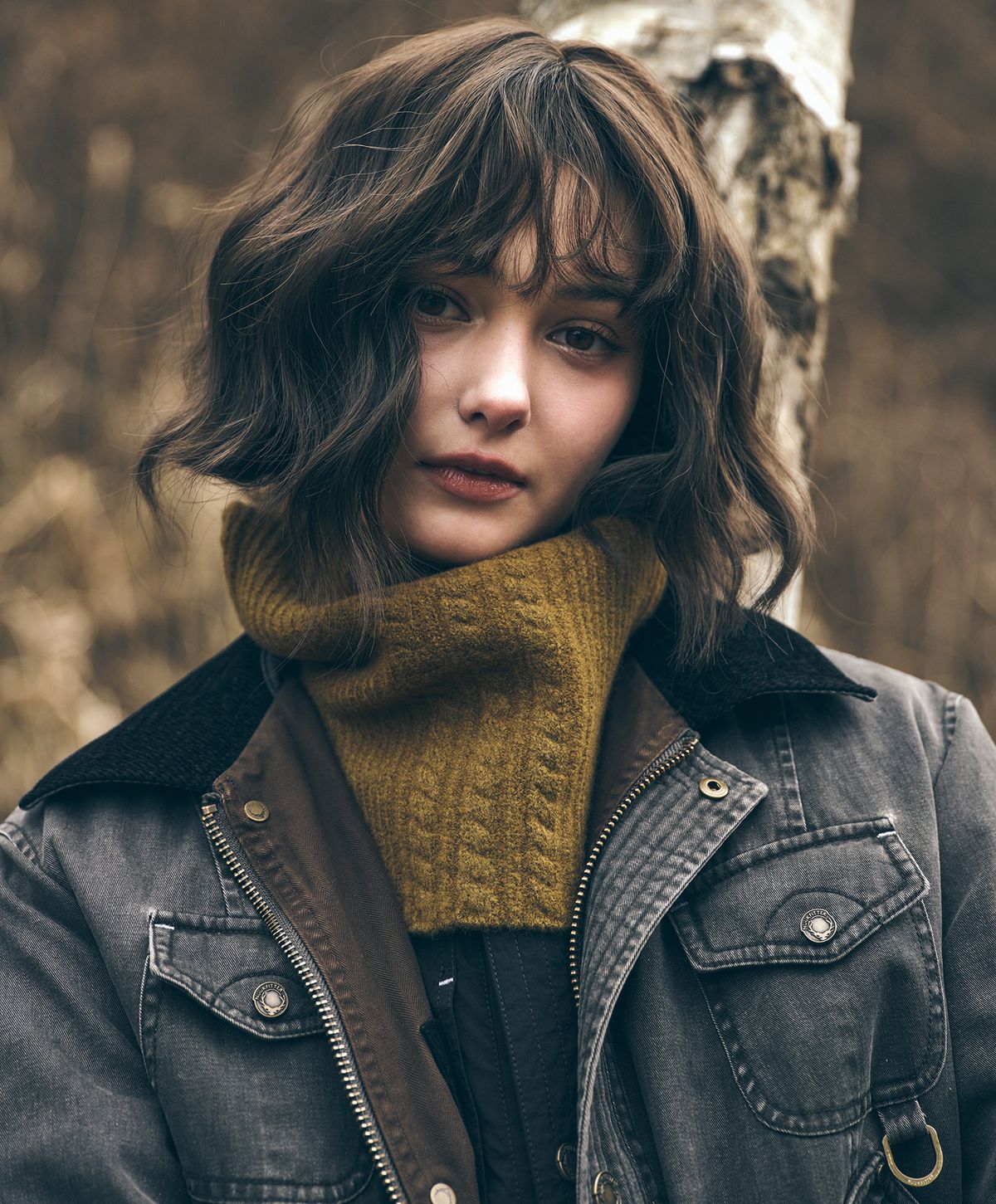 누크피터(NUUKFITTER) YAK CABLE KNIT BALACLABA [KHAKI]