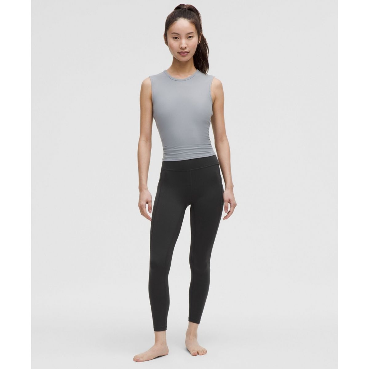 룰루레몬(LULULEMON) Align™ 하이라이즈 크롭 위드 포켓 24inch *아시아 핏