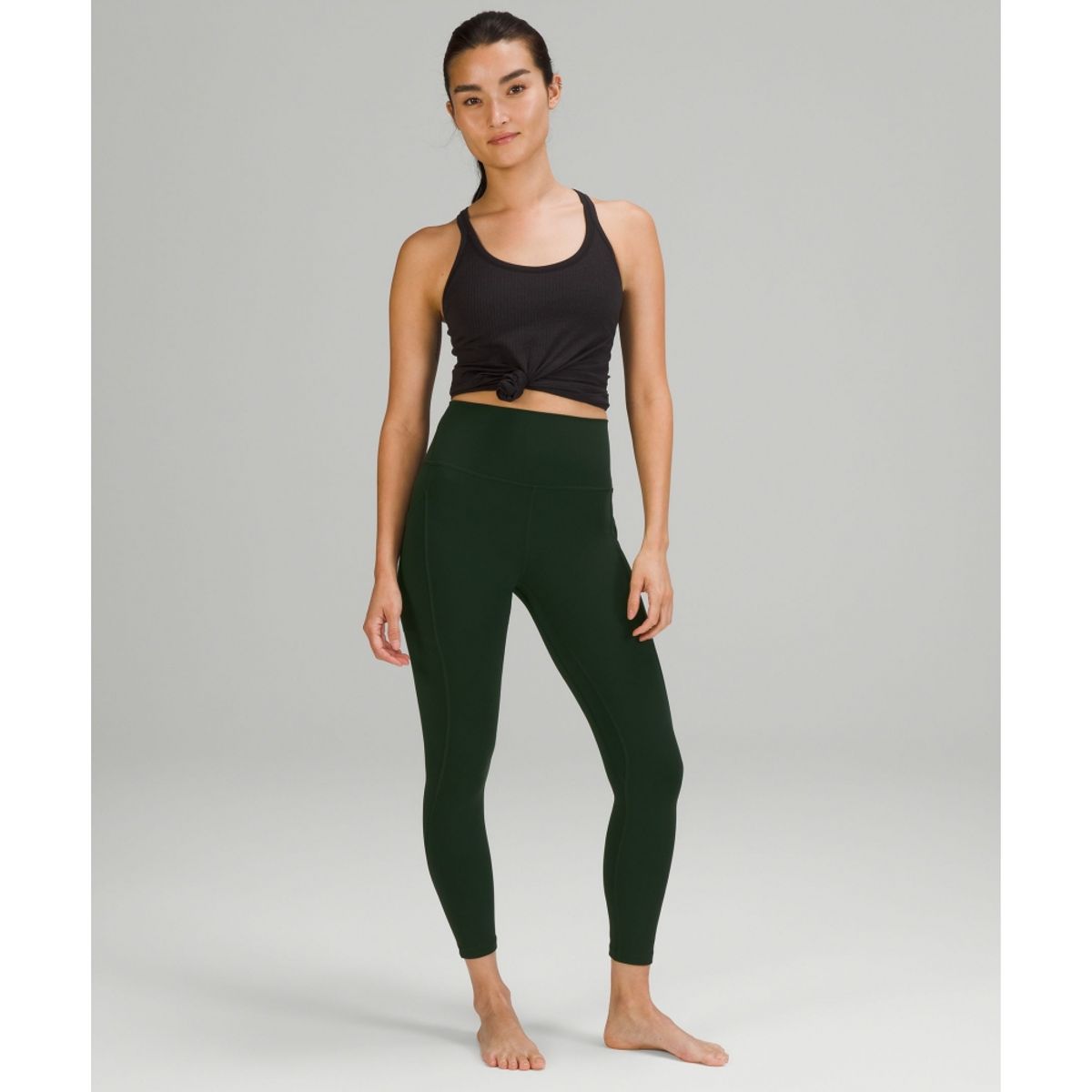 룰루레몬(LULULEMON) Align™ 하이라이즈 크롭 위드 포켓 24inch *아시아 핏