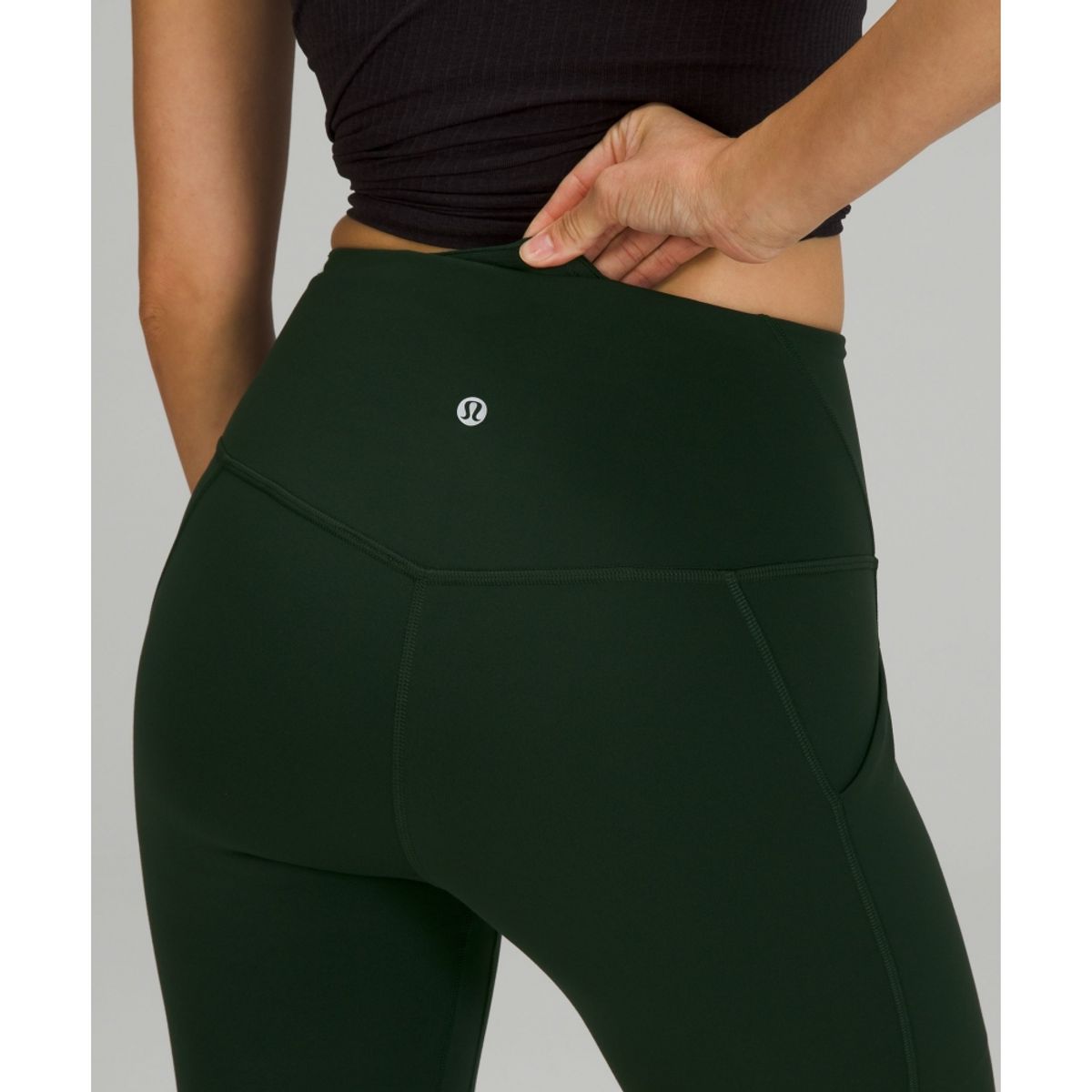 룰루레몬(LULULEMON) Align™ 하이라이즈 크롭 위드 포켓 24inch *아시아 핏