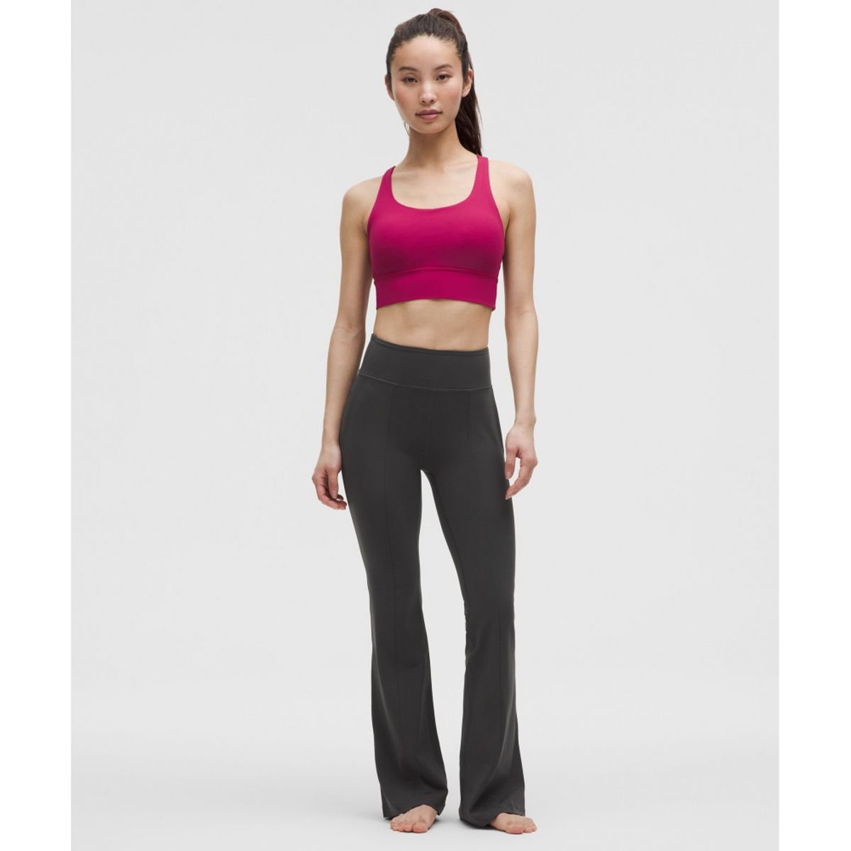 룰루레몬(LULULEMON) 그루브 하이라이즈 플레어드 팬츠 위드 포켓 30inch *아시아 핏