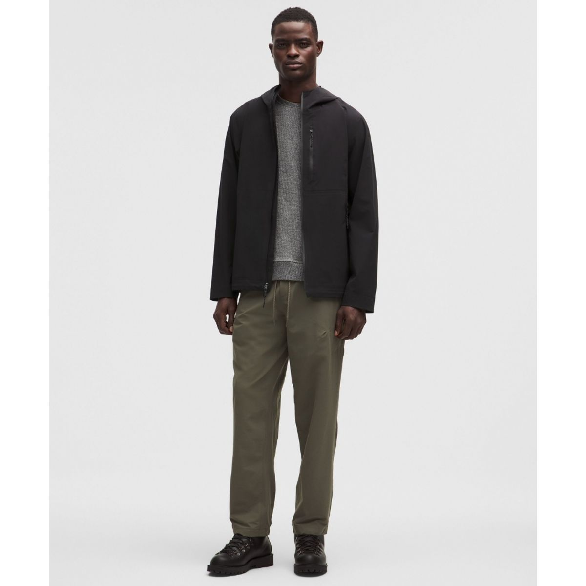 룰루레몬(LULULEMON) 멘즈 시티 투 하이크 워터프루프 재킷  BLK