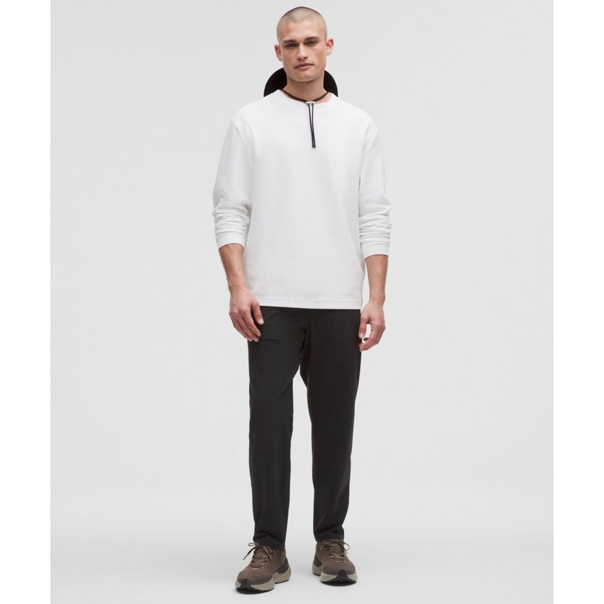 룰루레몬(LULULEMON) 립스탑 풀온 클래식 핏 팬츠  BLK