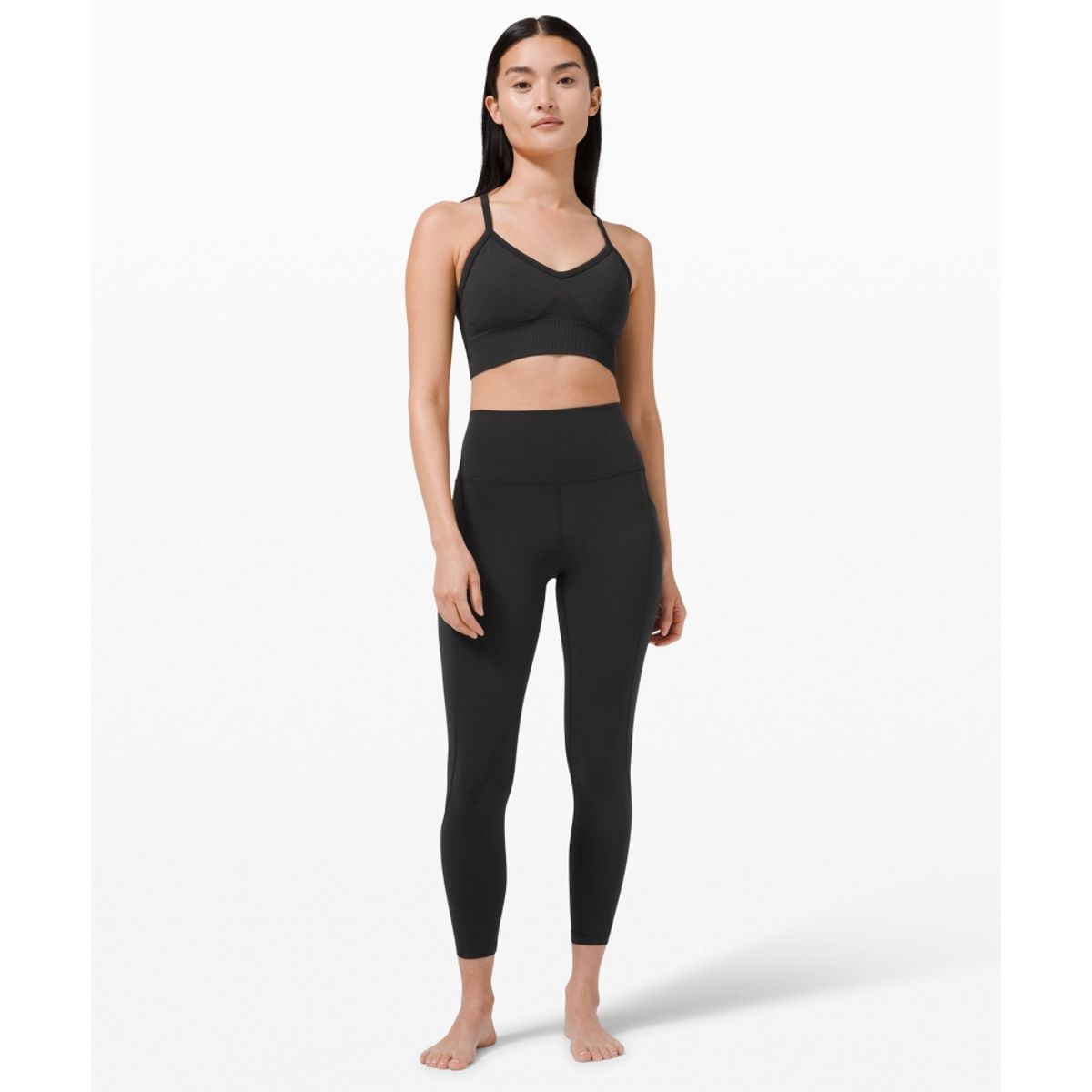 룰루레몬(LULULEMON) Align™ 하이라이즈 크롭 위드 포켓 24inch *아시아 핏