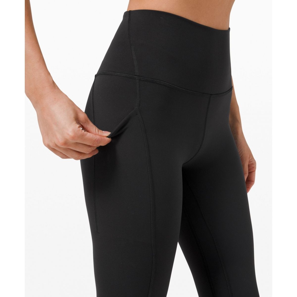 룰루레몬(LULULEMON) Align™ 하이라이즈 크롭 위드 포켓 24inch *아시아 핏