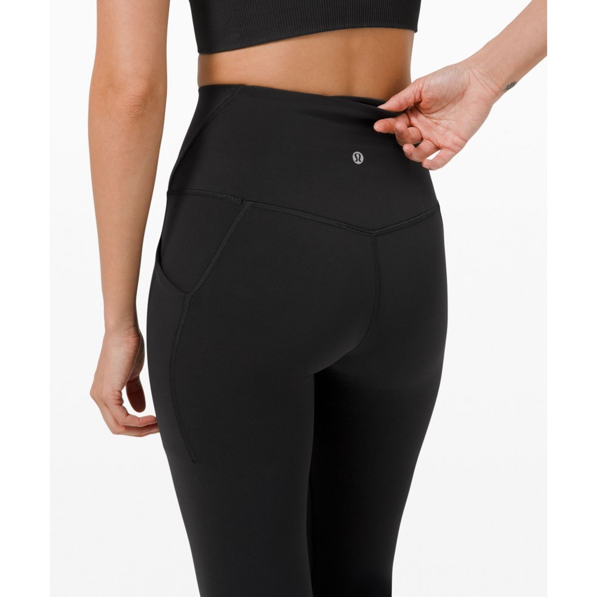 룰루레몬(LULULEMON) Align™ 하이라이즈 크롭 위드 포켓 24inch *아시아 핏