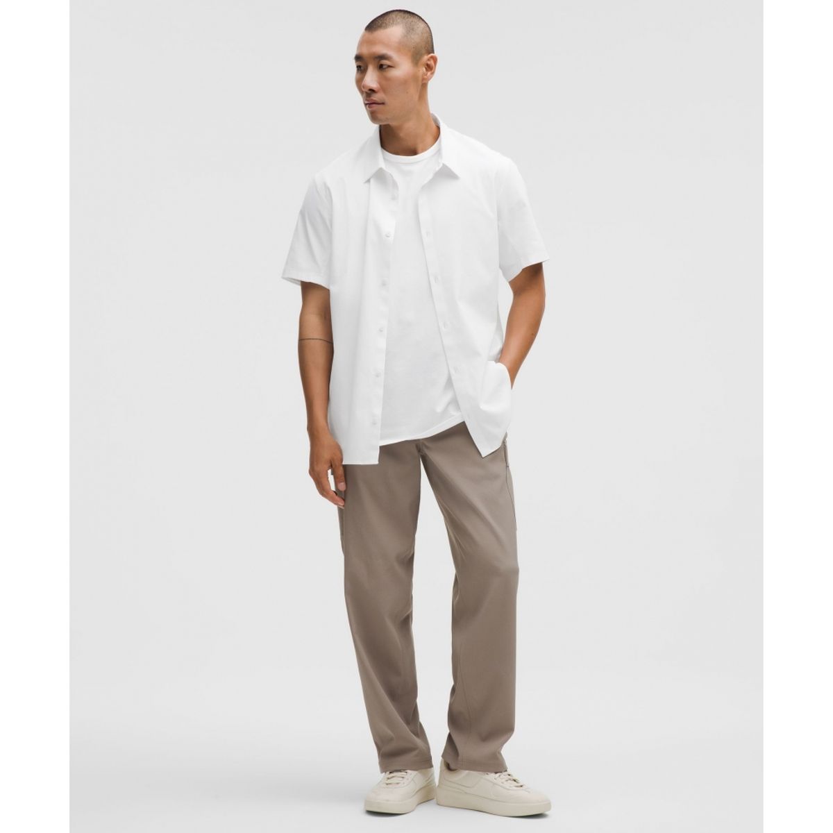룰루레몬(LULULEMON) 에어링 이지 숏슬리브 셔츠  BRWT
