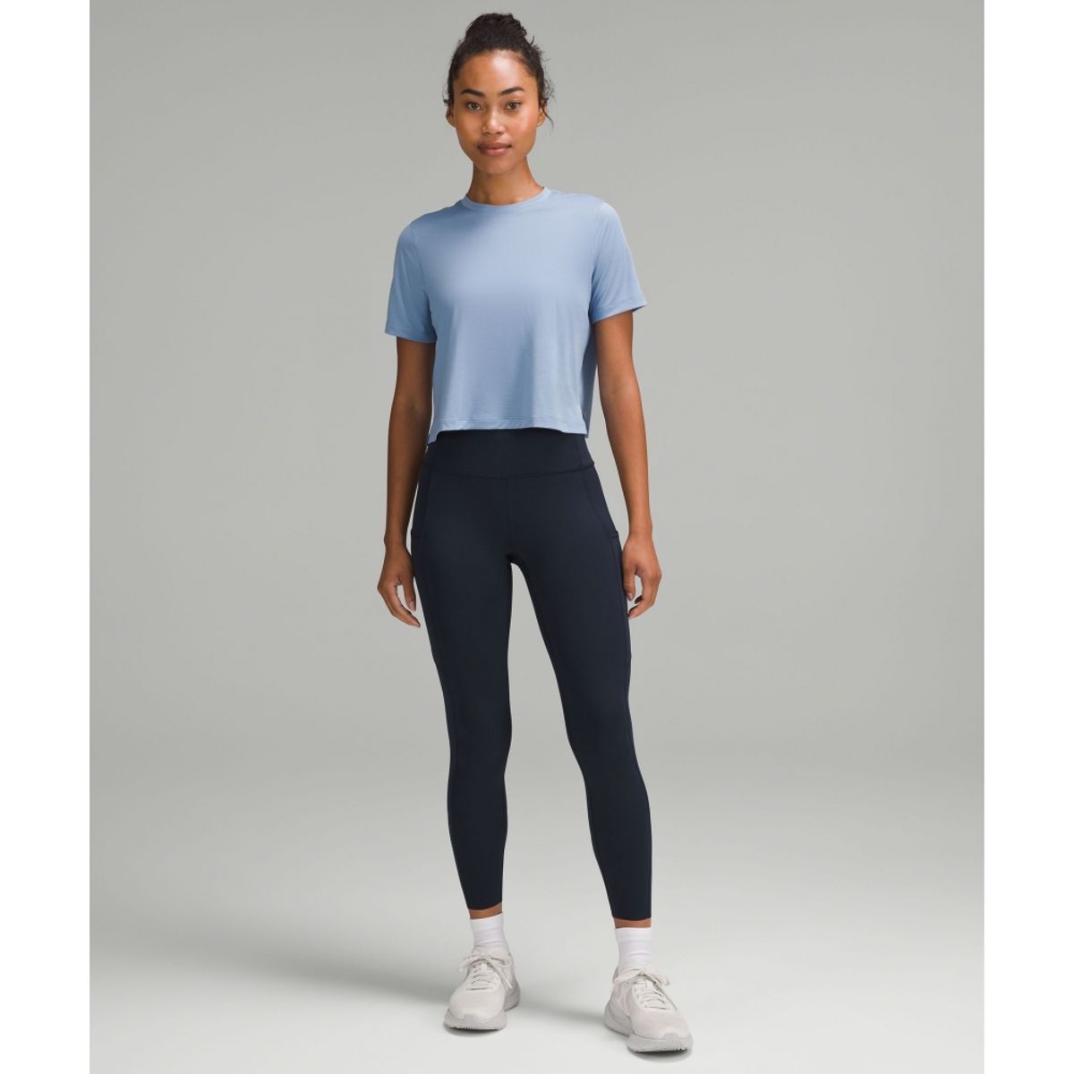 룰루레몬(LULULEMON) 패스트 앤 프리 리플렉티브 하이라이즈 타이츠 24inch *아시아 핏