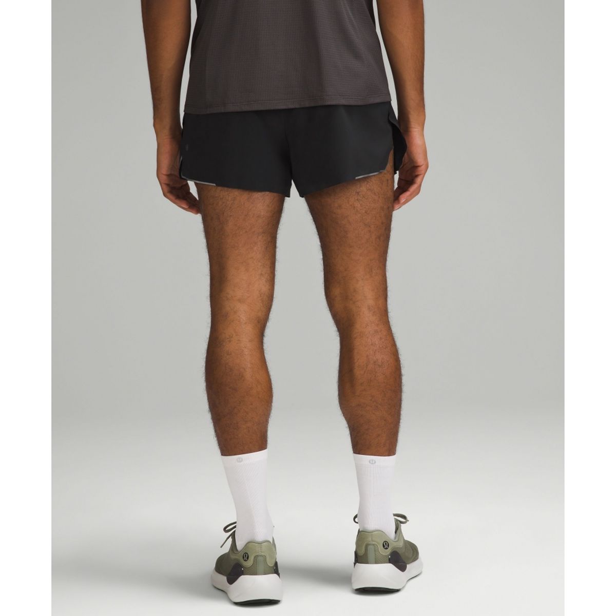 룰루레몬(LULULEMON) 패스트 앤 프리 스플릿 쇼츠 3inch  BLK