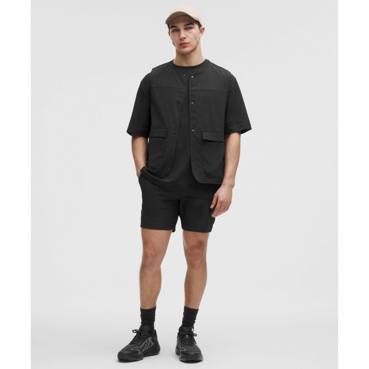 룰루레몬(LULULEMON) ABC 클래식 핏 쇼츠 7inch *Warpstreme  BLK