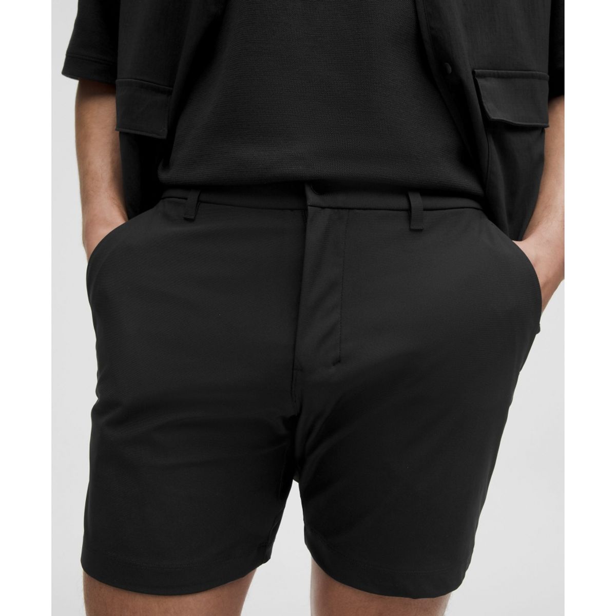 룰루레몬(LULULEMON) ABC 클래식 핏 쇼츠 7inch *Warpstreme  BLK