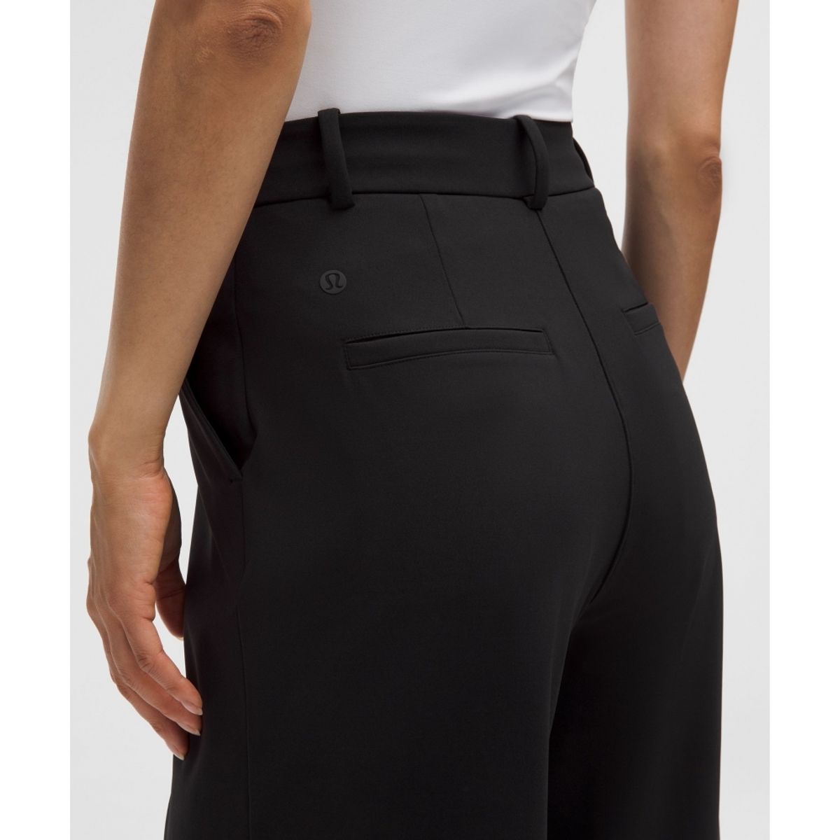 룰루레몬(LULULEMON) 데이드리프트 하이라이즈 스트레이트 레그 트라우저 *아시아 핏  BLK