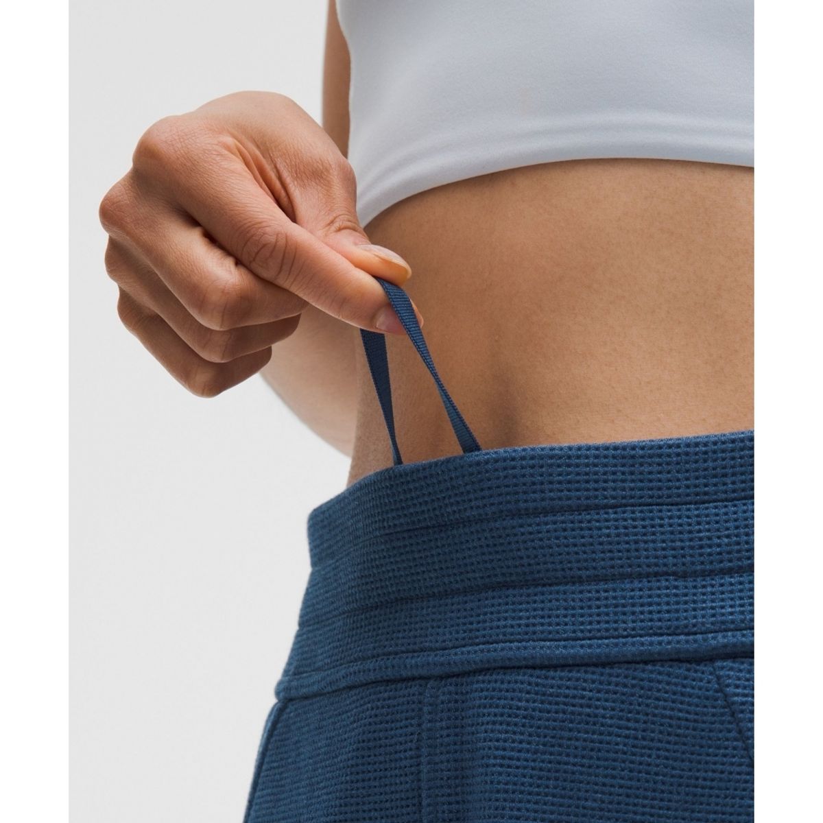 룰루레몬(LULULEMON) 스쿠바 미드라이즈 와이드 레그 팬츠 와플 *아시아 핏  HBWL