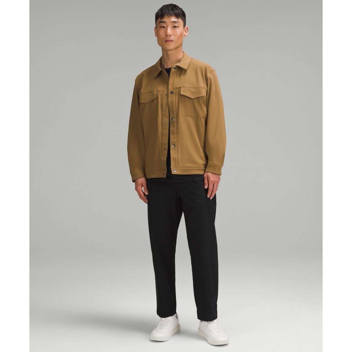 룰루레몬(LULULEMON) ABC WovenAir 풀온 팬츠 *쇼터  BLK