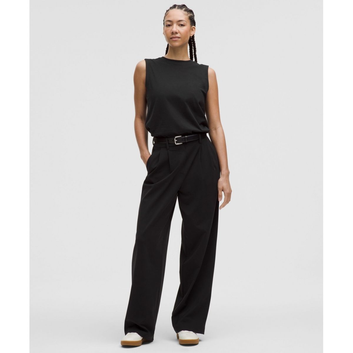 룰루레몬(LULULEMON) 올 유어스 코튼 탱크탑  BLK