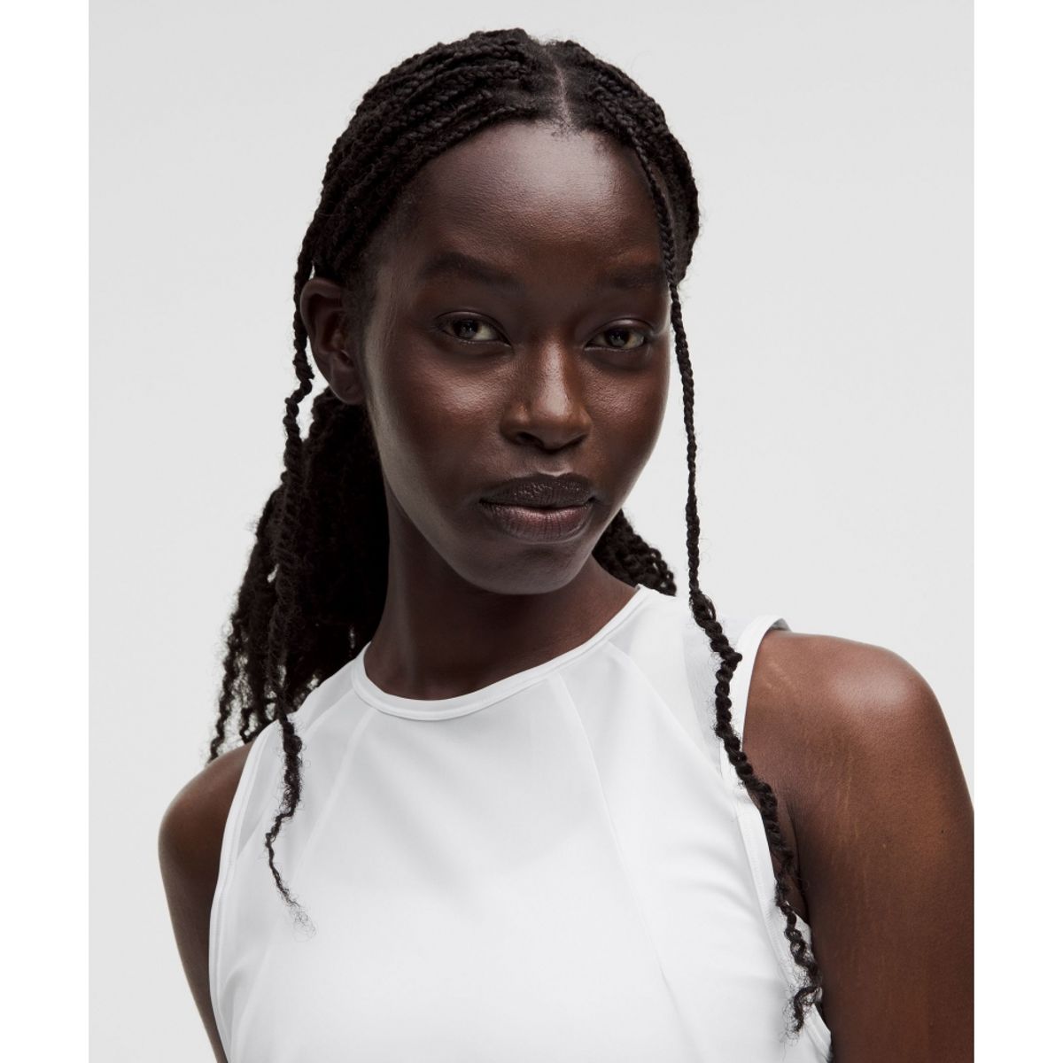 룰루레몬(LULULEMON) 스컬프트 탱크탑  WHT