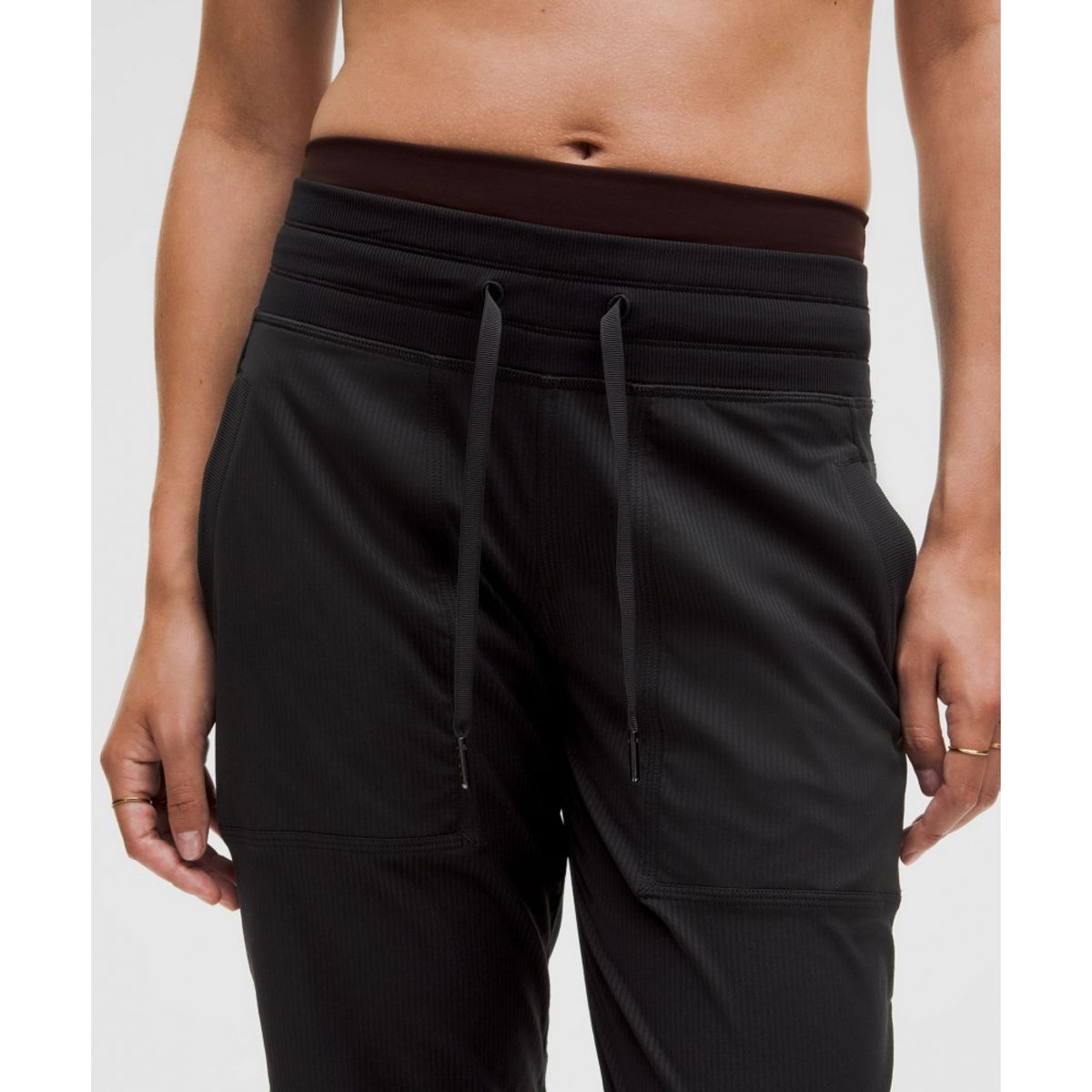 룰루레몬(LULULEMON) 댄스 스튜디오 미드라이즈 팬츠 *레귤러  BLK