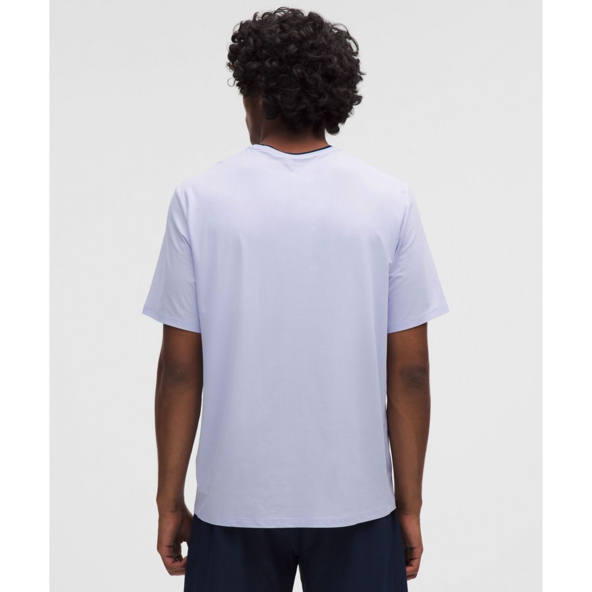 룰루레몬(LULULEMON) UV 프로텍티브 스트라이프 메쉬 테니스 티셔츠  SRNB