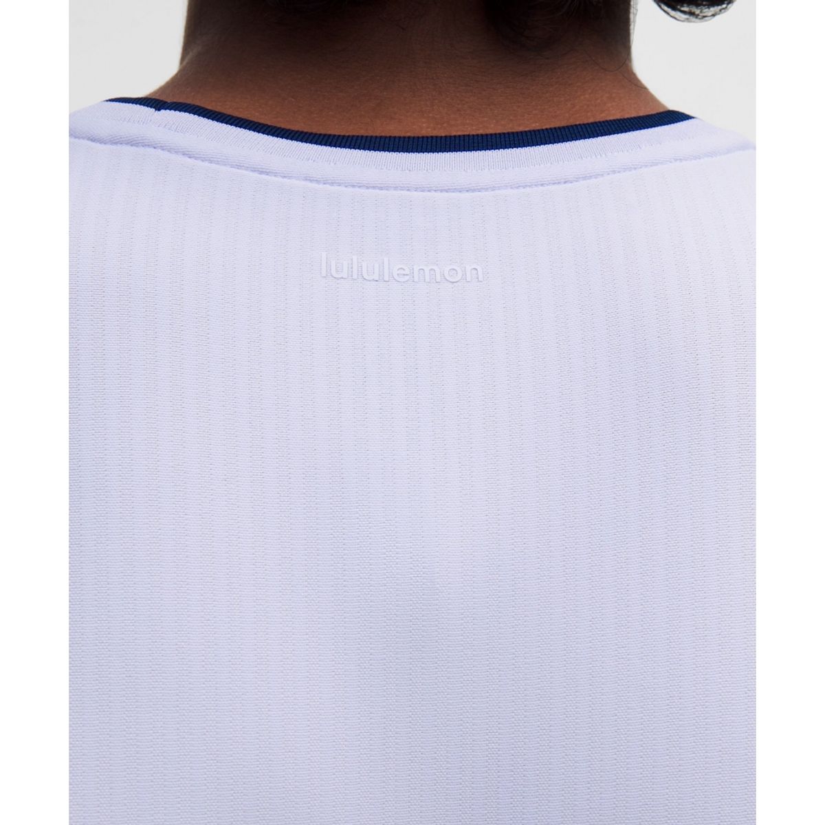 룰루레몬(LULULEMON) UV 프로텍티브 스트라이프 메쉬 테니스 티셔츠  SRNB