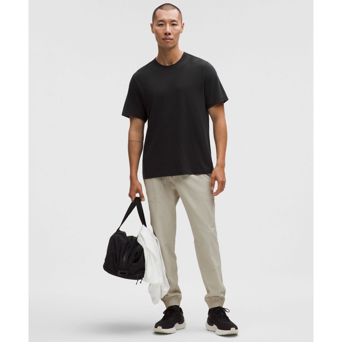 룰루레몬(LULULEMON) 제로드 인 숏슬리브 셔츠  BLK