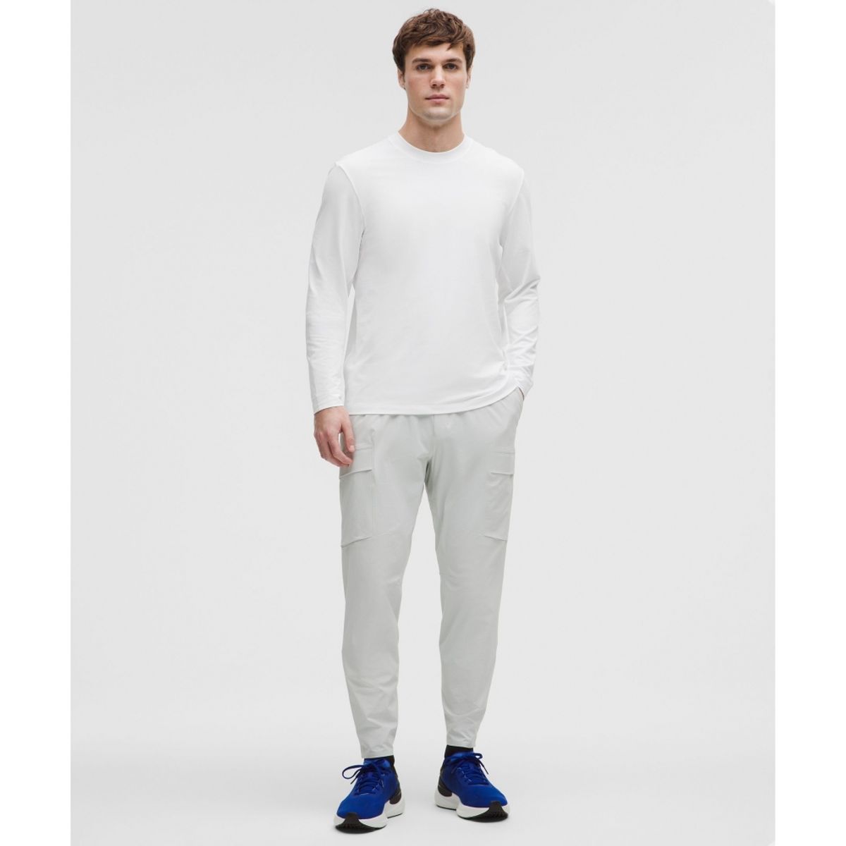 룰루레몬(LULULEMON) 제로드 인 롱슬리브 셔츠  WHT