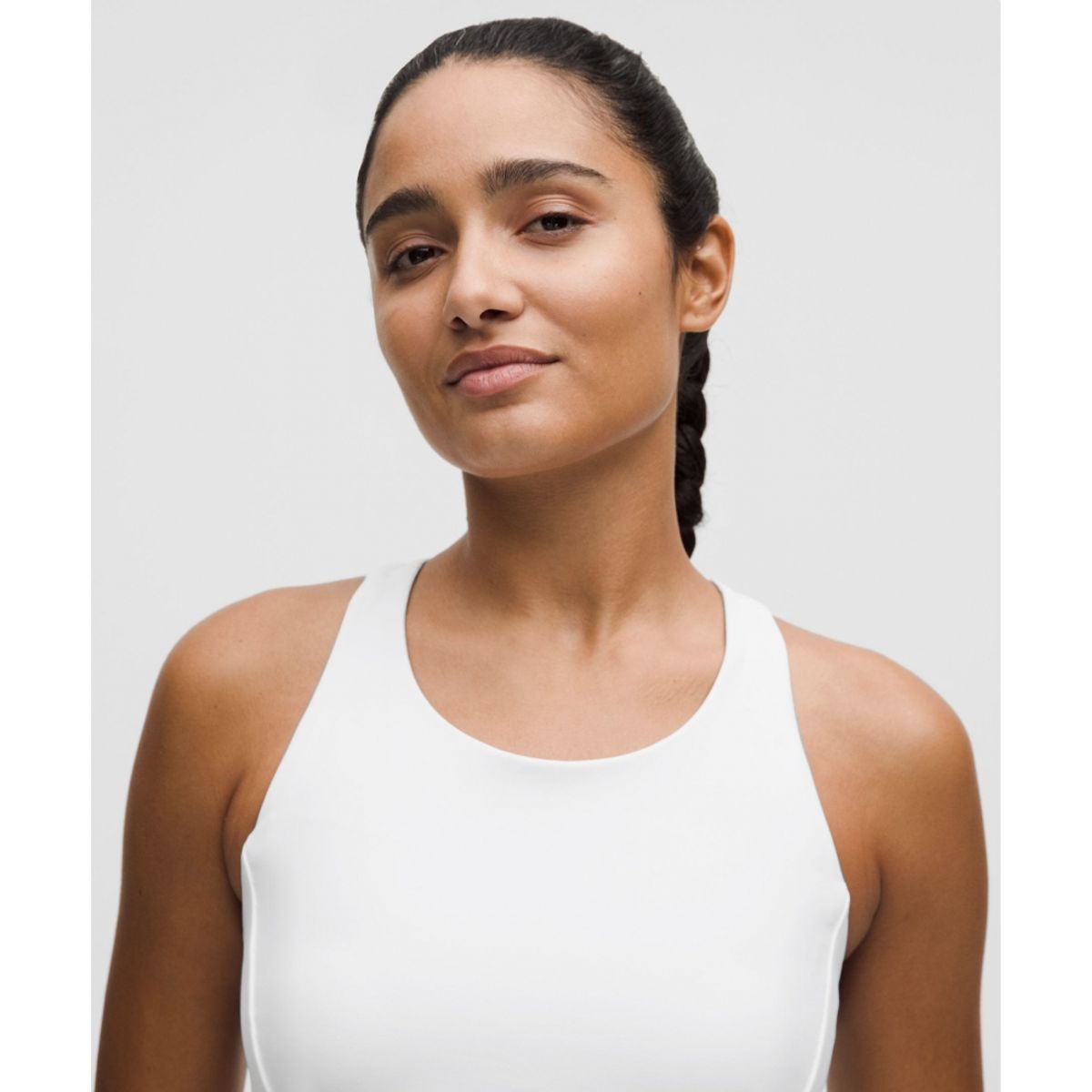 룰루레몬(LULULEMON) 원더 트레인 레이서백 탱크탑 *미디엄 서포트, B C컵  WHT