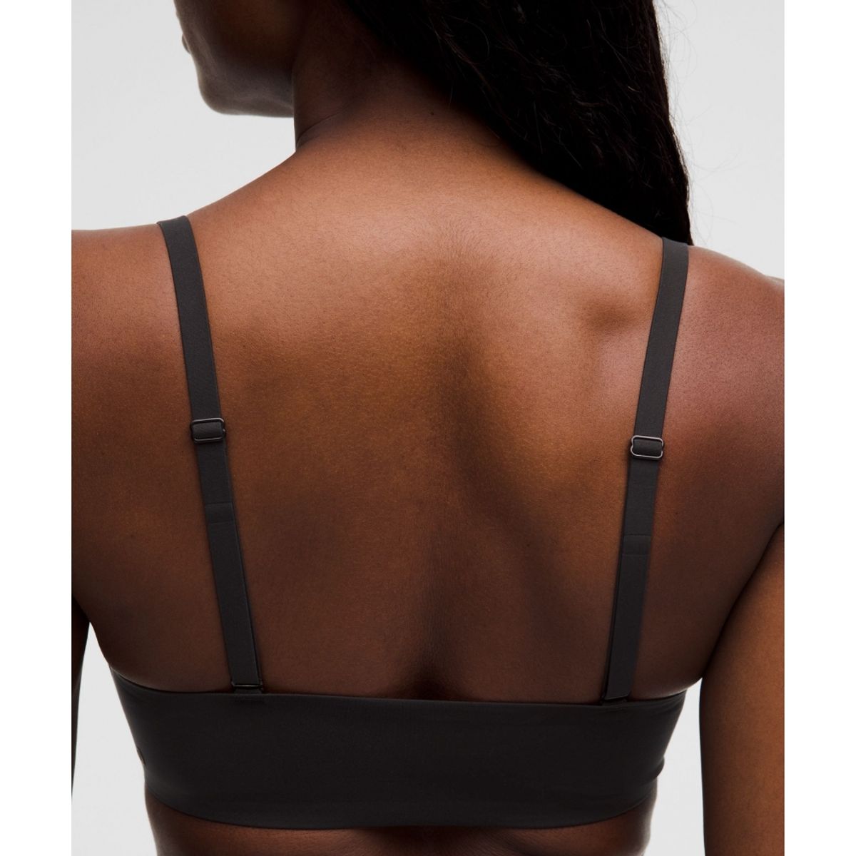 룰루레몬(LULULEMON) 원더모스트 어드저스터블 티셔츠 브라 *A D컵  BLK