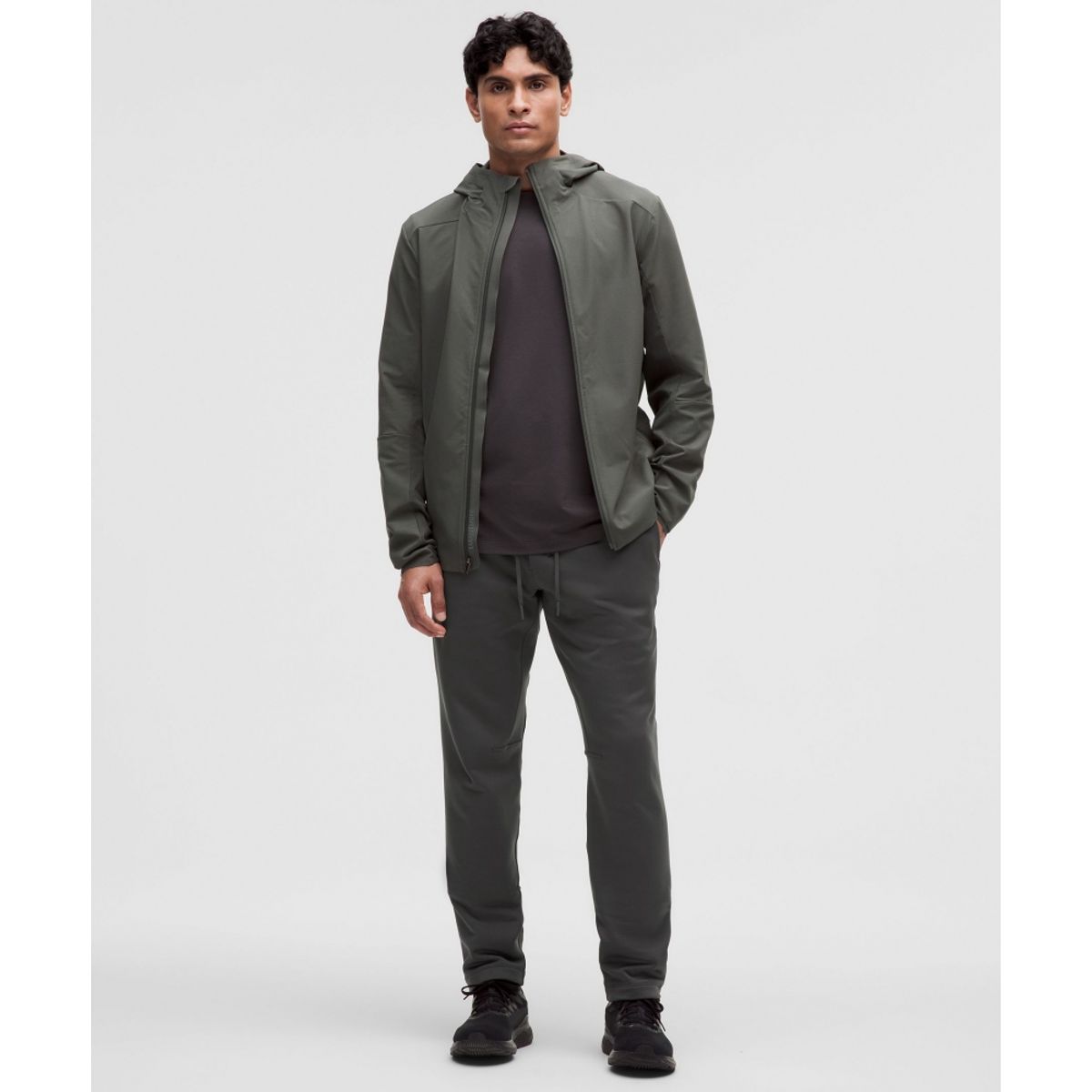 룰루레몬(LULULEMON) 제로드 인 슬림 핏 플리스 팬츠  GGRE