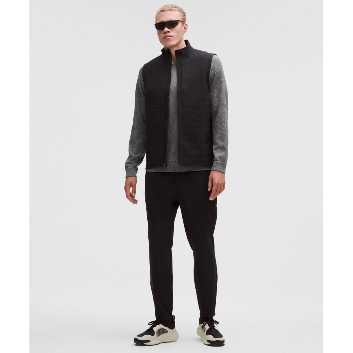 룰루레몬(LULULEMON) 엔지니어드 웜스 롱슬리브 크루  SILD GGRE
