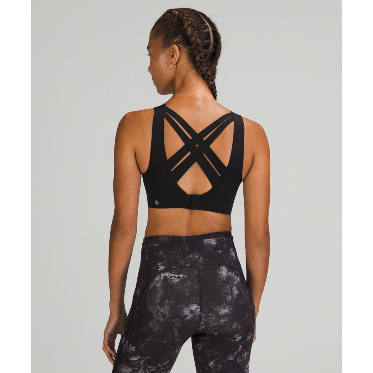 룰루레몬(LULULEMON) 인라이트 위브백 브라 *하이 서포트, A–DDD(E)컵  BLK