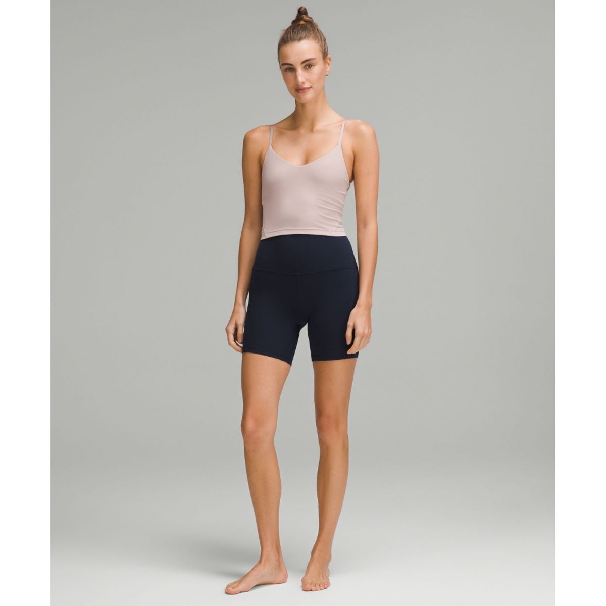 룰루레몬(LULULEMON) Align™ 하이라이즈 쇼츠 위드 포켓 6inch  TRNV