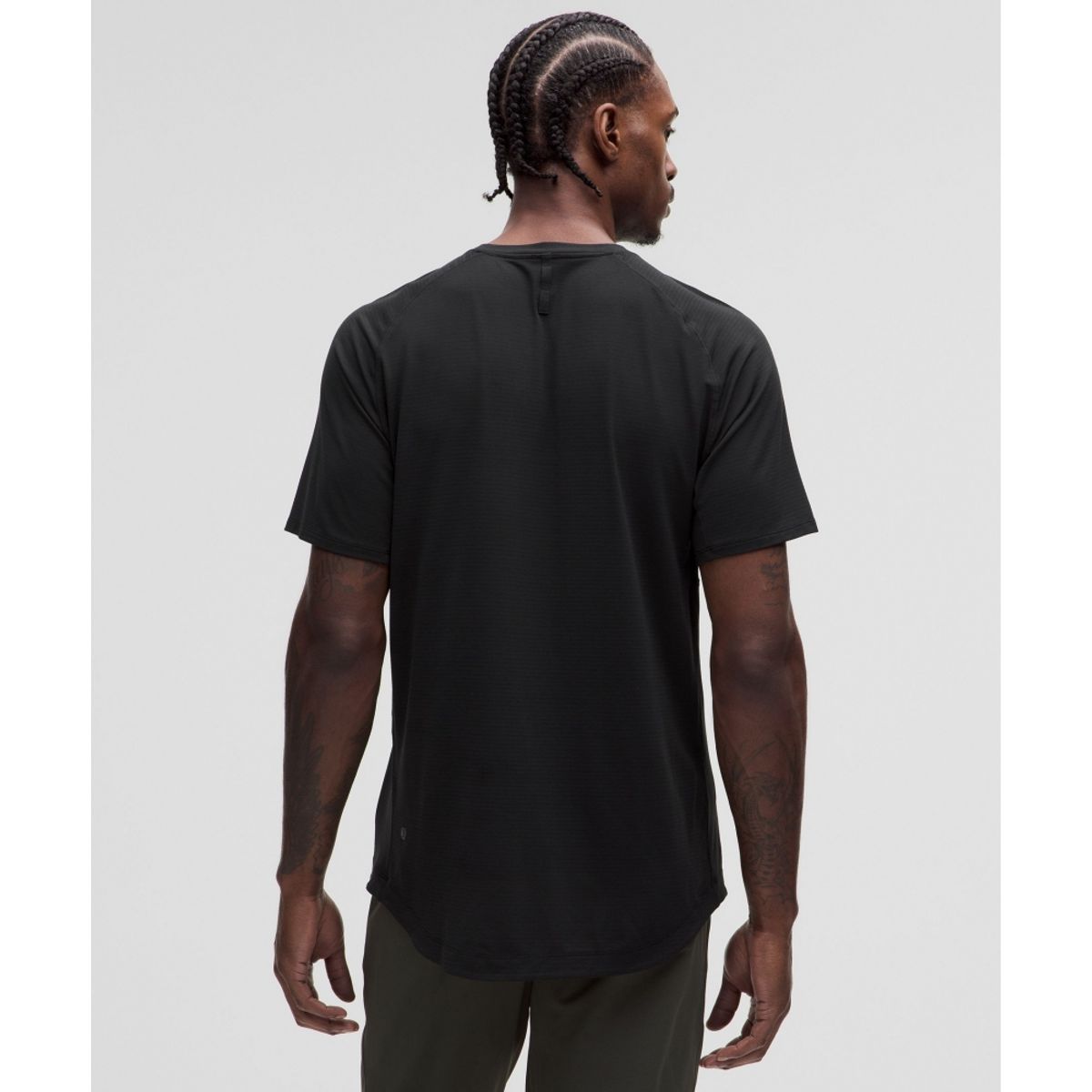 룰루레몬(LULULEMON) 라이선스 투 트레인 숏슬리브 셔츠  BLK