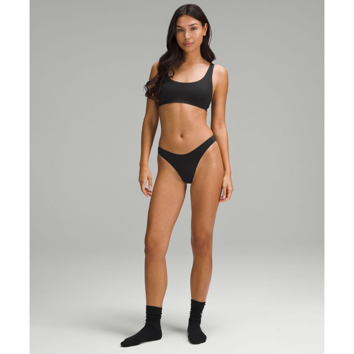 룰루레몬(LULULEMON) 원더모스트 Ultra Soft Nulu 딥 웨이스트 텅 언더웨어