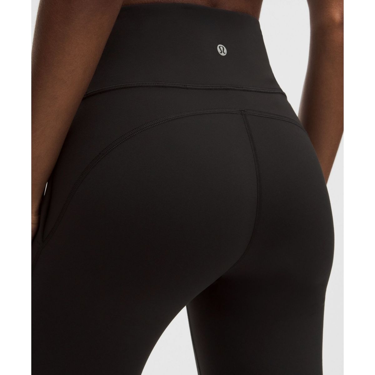 룰루레몬(LULULEMON) 그루브 하이라이즈 플레어드 팬츠 위드 포켓 32.5inch  BLK