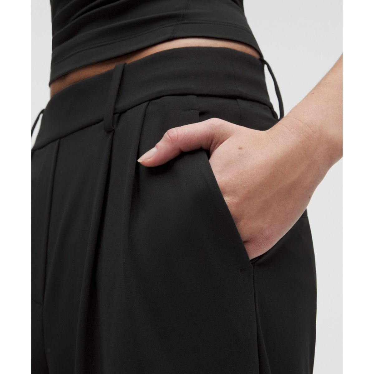 룰루레몬(LULULEMON) 데이드리프트 하이라이즈 트라우저 *레귤러  BLK