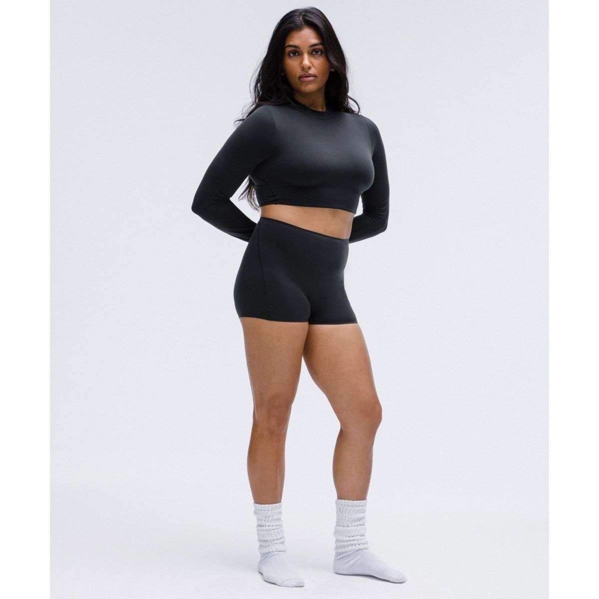 룰루레몬(LULULEMON) 원더모스트 Ultra Soft Nulu 슈퍼 하이라이즈 쇼티 언더웨어 2inch