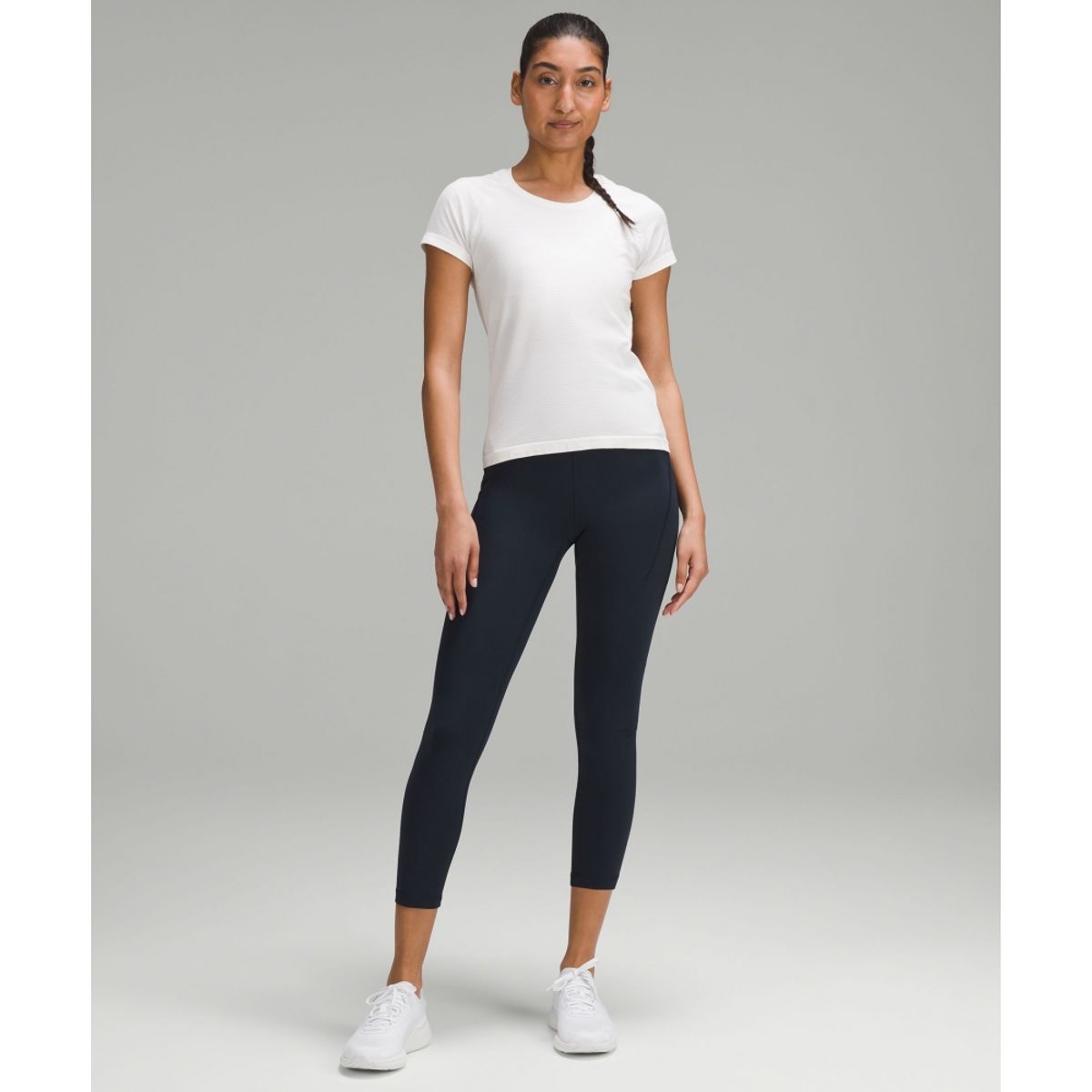 룰루레몬(LULULEMON) 원더 트레인 하이라이즈 타이츠 위드 포켓 25inch  TRNV