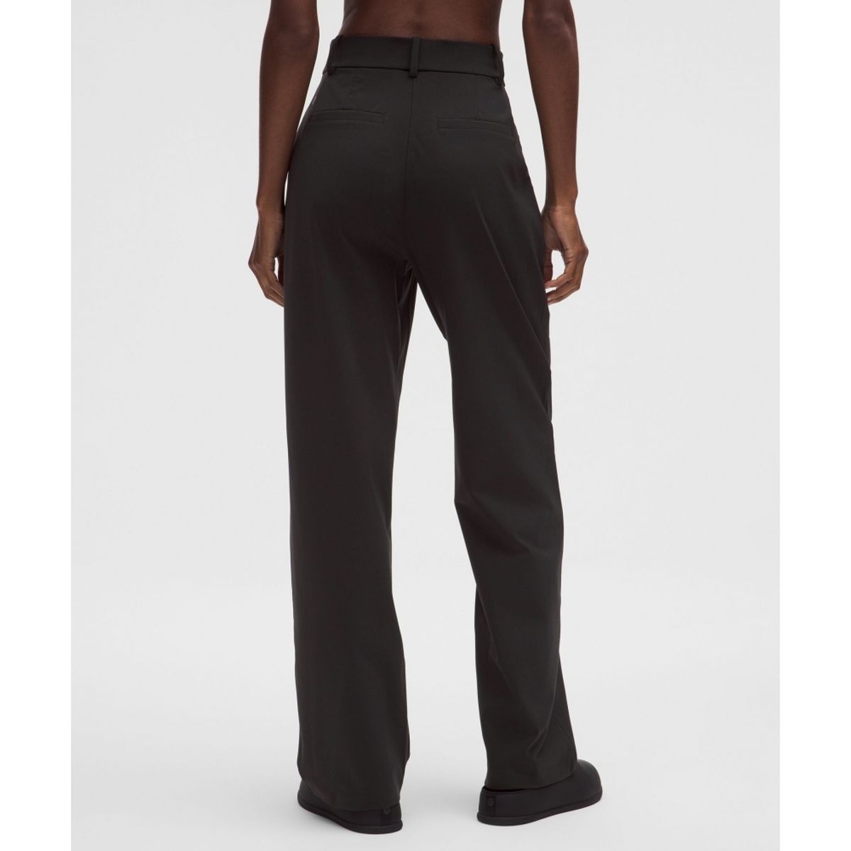 룰루레몬(LULULEMON) 데이드리프트 하이라이즈 스트레이트 레그 트라우저  BLK