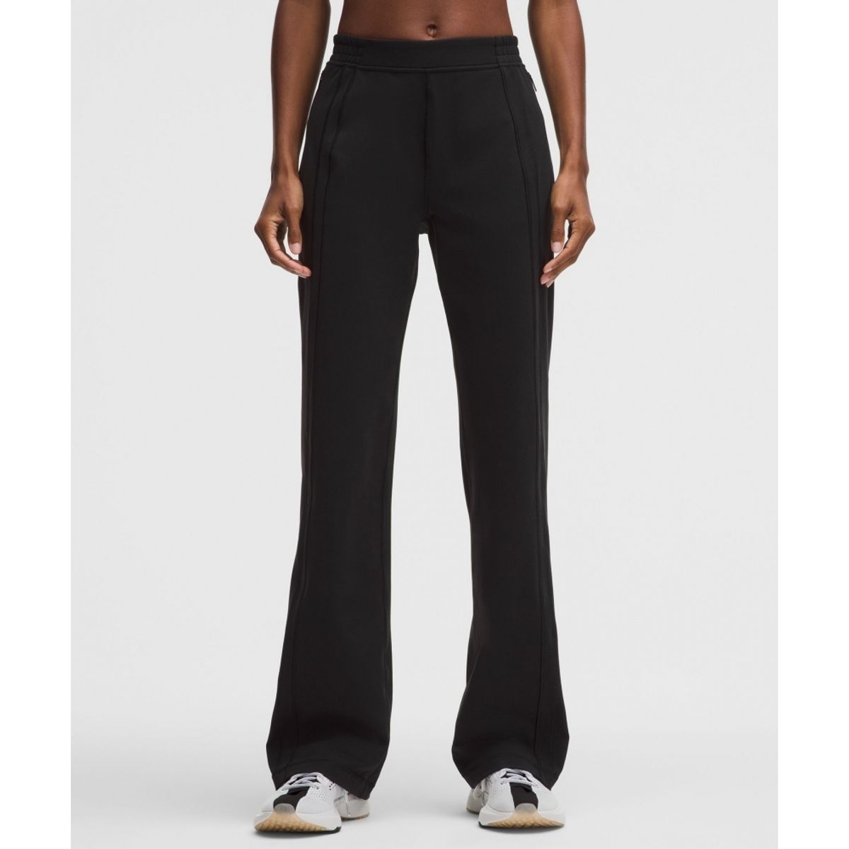 룰루레몬(LULULEMON) 디파인 미드라이즈 트랙 팬츠 *Luon  BLK