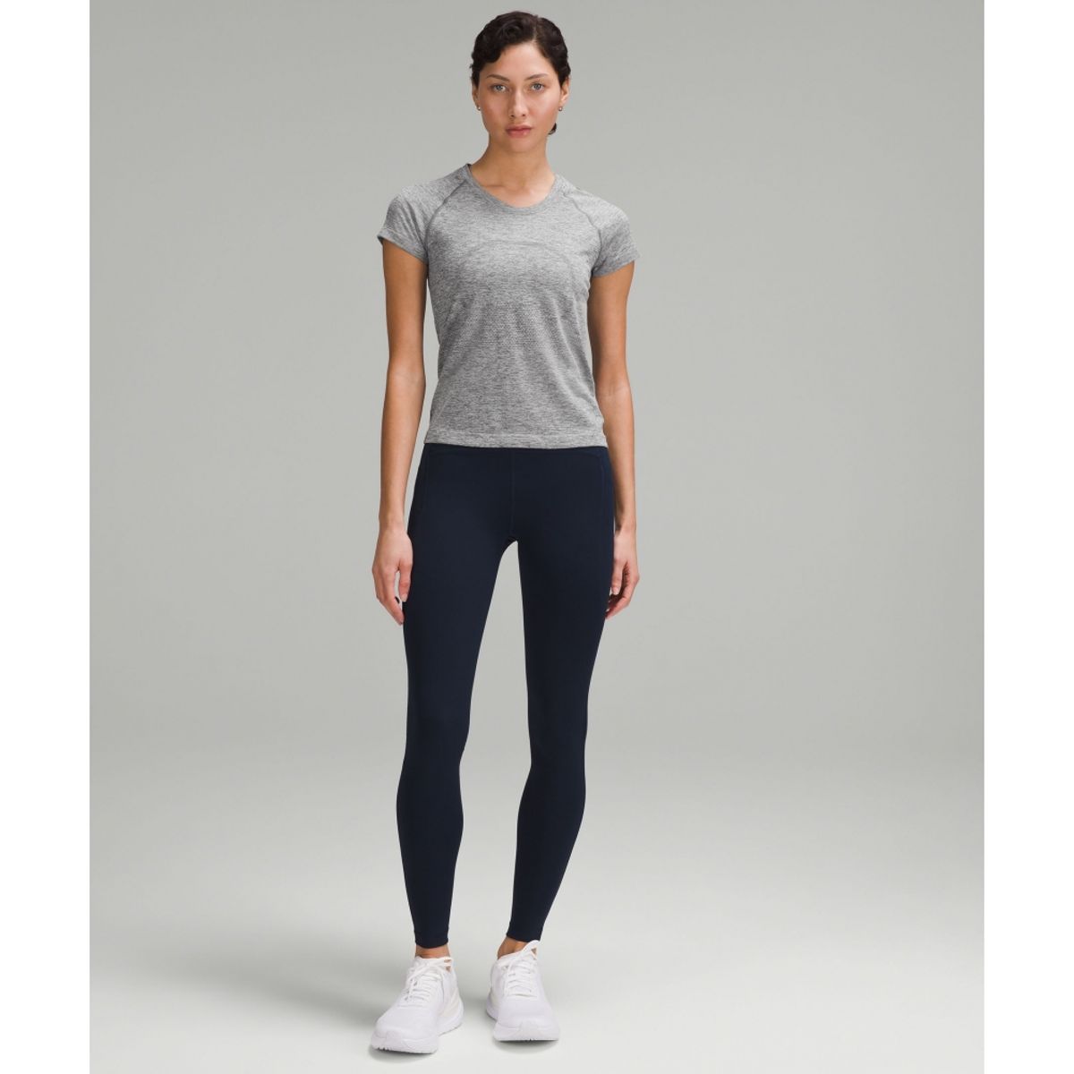 룰루레몬(LULULEMON) 스위프틀리 테크 숏슬리브 셔츠 2.0 *웨이스트 렝스  SLTE WHT
