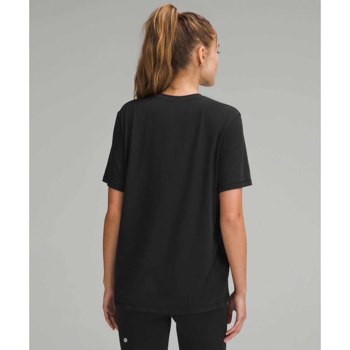 룰루레몬(LULULEMON) 저지 트레이닝 숏슬리브 셔츠  BLK