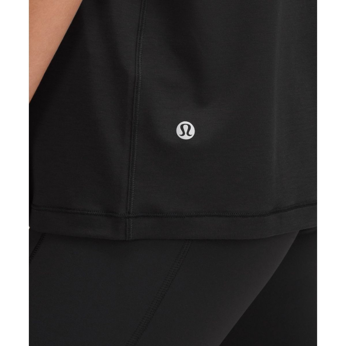 룰루레몬(LULULEMON) 저지 트레이닝 숏슬리브 셔츠  BLK
